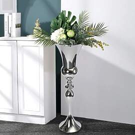 ACROSSPART Bodenvase Groß Moderne Deko Metallvase 