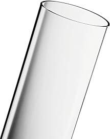 ACTIVA Feuerrohr aus echtem Glas I Edles Feuerrohr 