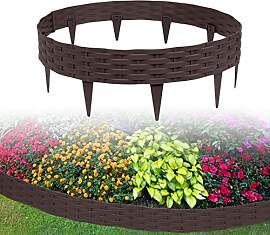 ACXIN 10m Rasenkante Beeteinfassung Gartenpalisade 
