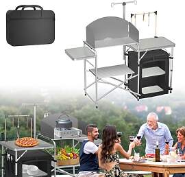 ACXIN Campingküche Faltbarer Campingschrank,