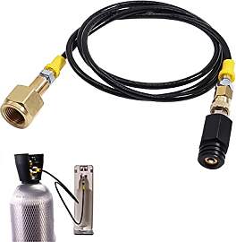 Adapter-Hochdruckschlauch CO2, Btstil Soda Maker
