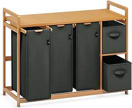 ADEL DREAM Wäschekorb 5 Fächer Wäschesammler