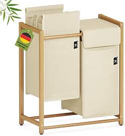 AdelDream Wäschekorb 100L – Bambus