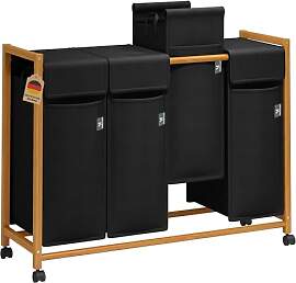 AdelDream Wäschekorb 200L – Bambus