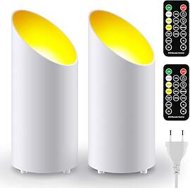 Adiwo LED Uplight Spot, Bodenstrahler, 2 Stück