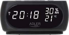 Adler AD 1186 LED Wecker mit Thermometer |