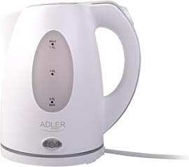 Adler AD 1207 Wasserkocher 1,5 L, weiß