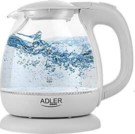 adler AD 1238 Elektrischer Wasserkocher aus Glas,