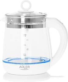 ADLER AD 1299 Elektrischer Wasserkocher aus Glas