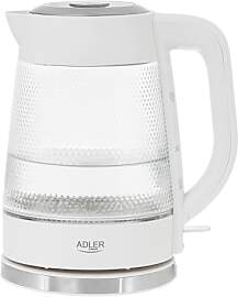 ADLER EUROPE AD 1306 Glas-Wasserkocher, 1,8 L