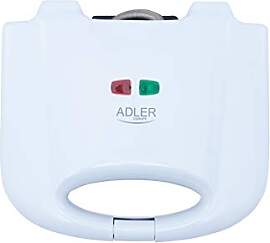 ADLER Waffeleisen, 700 W Nennleistung, 2