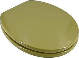 ADOB WC Sitz Klobrille Holzkern Farbe Moosgrün