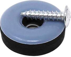 Adsamm® / 4 x PTFE-Möbelgleiter mit Schraube /