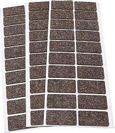 Adsamm® / 60 x Wollfilz-Möbelgleiter | 20x40
