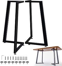 ADYLEGS Industrielle Tischbeine Metall - 2er Set