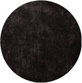 AEC EM424/Noir Tischsets, Vlies, rund, 34 cm,