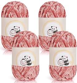 Aeelike 400g Warme Chenille Strickgarn zum