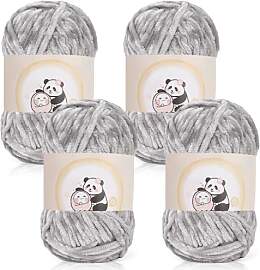 Aeelike 400g Warme Chenille Wolle zum Stricken,