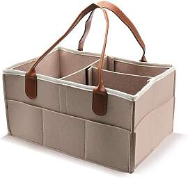 AEESRRU Baby Windel Caddy Organizer Korb tragbar
