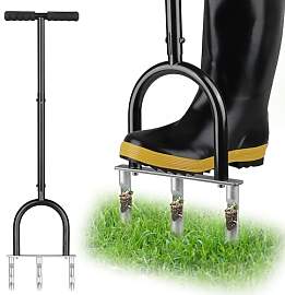 Aerifizierer für Rasen | 3 Hohlspoon