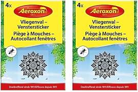 Aeroxon Vliegenval - Venstersticker 4 st (Packung