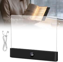 Afenau Flaches Buchlicht, Tragbar Smart Led Book