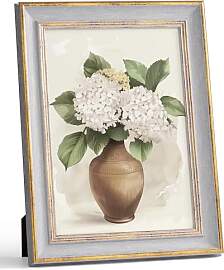 Afuly A4 Bilderrahmen 21x30 Vintage Grau Gold
