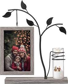 Afuly Bilderrahmen 10x15 Holz Vintage Fotorahmen