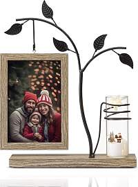 Afuly Bilderrahmen 10x15 Holz Vintage Fotorahmen