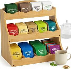 aghoer Tee Aufbewahrung, Teebeutel Organizer