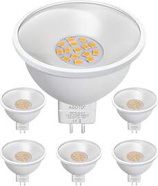 AGOTD 12V GU5.3 Led 3.5W, 35 Watt ersetzt, 2700K