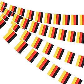AhfuLife Deutschland Wimpelkette Flaggenkette für 
