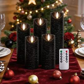 AiiBowy Led Kerzen [5er Set ] Flammenlose Kerze