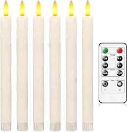 AiiBowy Led Kerzen mit Frnbedienung [6er Set ]