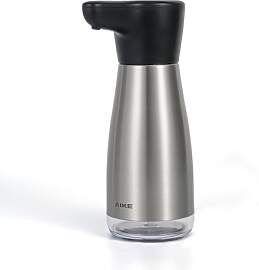 AIKE Automatischer Seifenspender Edelstahl, 420 ml 