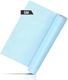 AiQInu 5M Tischläufer Blau, Tischdeko für
