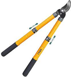 AIRAJ Teleskop Astschere 42-61cm,Bypass Astschere