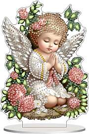 AIRDEA Engelstatue Diamond Painting Tischdeko