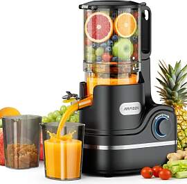 AIRMSEN Entsafter – Slow Juicer mit 147mm Extra
