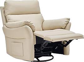 AIRSKY Schaukelsessel Relaxsessel Echtleder Big