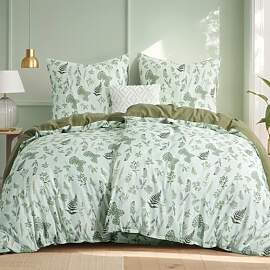 Aisbo Bettwäsche 135x200 4teilig Bettbezug -