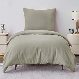 Aisbo Bettwäsche 155x220 2teilig Taupe -