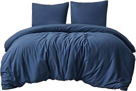 Aisbo Bettwäsche 200x200 3teilig Blau -