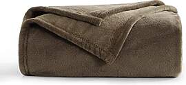 Aisbo Kuscheldecke Flauschig Decke Braun -