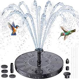 AISITIN Solar Springbrunnen für Außen
