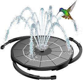 AISITIN Solarbrunnen für Draussen Split-Design