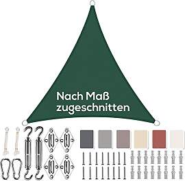 Aiyaoo Wasserdichter Sonnensegel Dreieckig