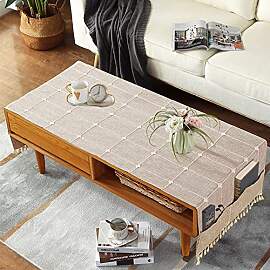 Ajerg Couchtischdecke, Boho-Couchtisch-Abdeckung