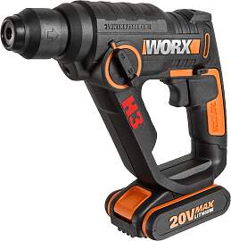 Akku-Bohrhammer WORX "WX390.1", bunt