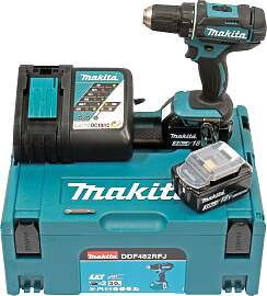 Akku-Bohrschrauber MAKITA "DDF482RFJ",